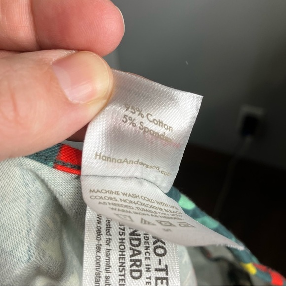 Hanna Andersson celebration skater dress pockets fit & flare twirl size 6/7 - Picture 10 of 10